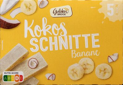 Kokos-Schnitte - Banane