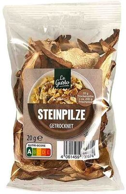 Steinpilze front packaging