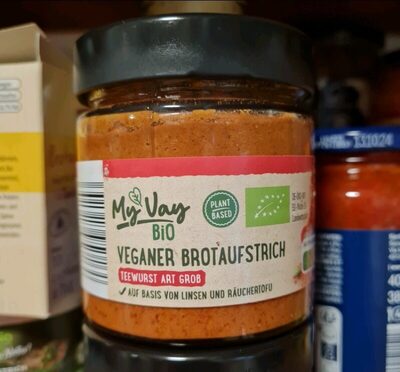 Veganer Bio-Brotaufstrich - Teewurst Art Grob