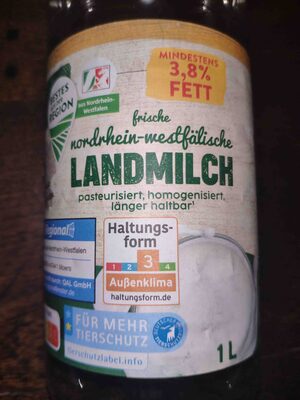 Frische nordrhein-westfälische Landmilch