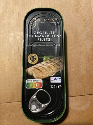 Gegrillte Thunmakrelen-Filets - Olivenöl