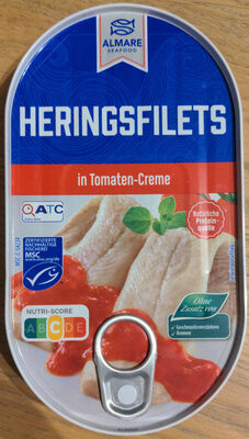 Heringsfilets in Tomaten-Creme