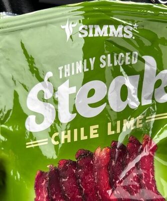 Thin Sliced Steak Chile Lime Air Dried Beef