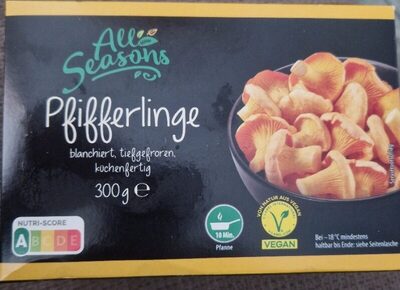 Pfifferlinge Tiefgefroren