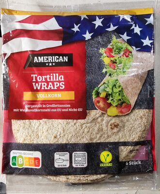 Tortilla-Wraps - Vollkorn