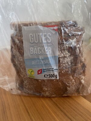 Hüttenbrot front packaging
