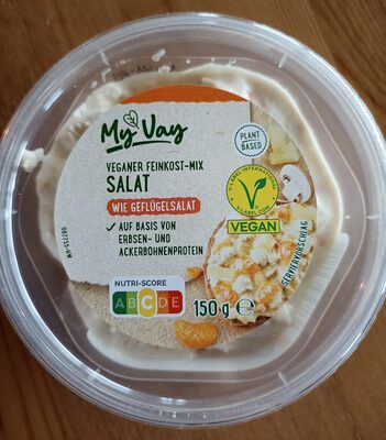 Veganer Salat - Wie Geflügelsalat front packaging