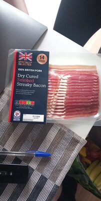 Dry Cured Smoked Streak Bacon
