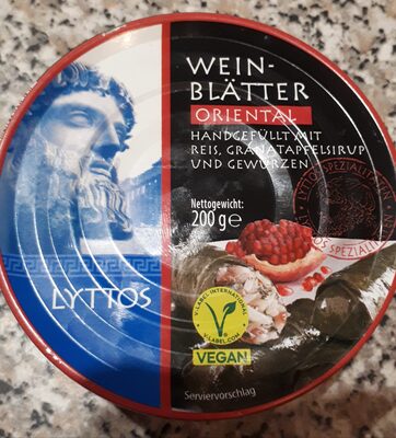 Feuilles de vigne farcies à l'orientale