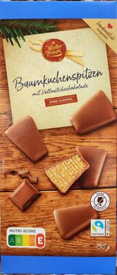 Baumkuchspitzen Vollmilchschokolade