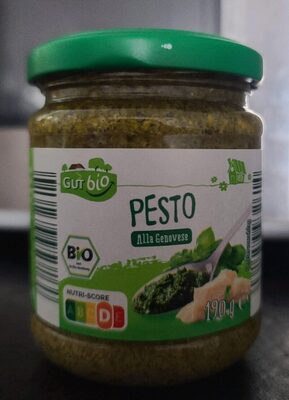 Bio Pesto front packaging