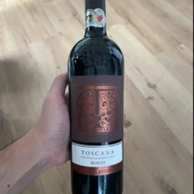 San Zenone Toscana 2020 (Sangiovese, Merlot, Cabernet Sauvignon) front packaging