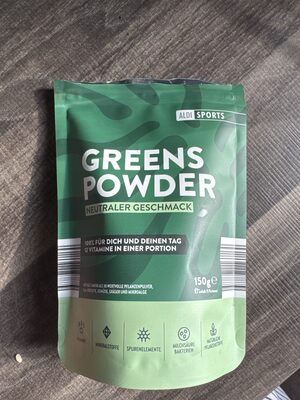 Greens Powder front packaging