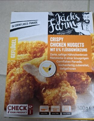 Crispy Chicken Nuggets front packaging