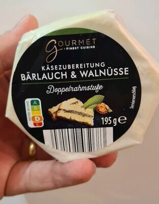 Käsezubereitung Bärlauch & Walnüsse