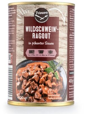 Wildschweinragout front packaging