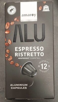 Espresso Ristretto front packaging