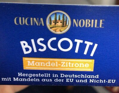 Cucina Nobile Biscotti front packaging