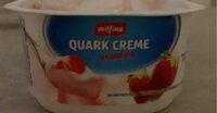 Quark creme Erdbeere