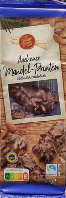 Aachener Mandel-Printen - Vollmilchschokolade