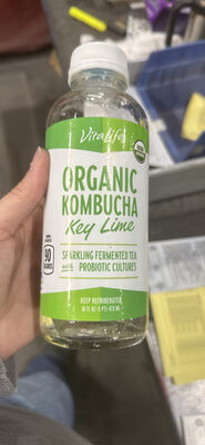 Organic Kombucha Key Lime