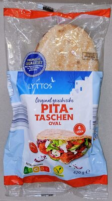 Pita-Taschen - Oval