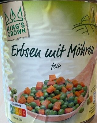 Erbsen mit Möhren, fein