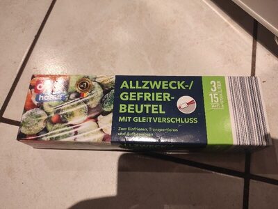 Gefrierbeutel Zipp 3 Liter