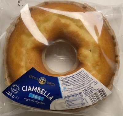 Ciambella Yogurt front packaging