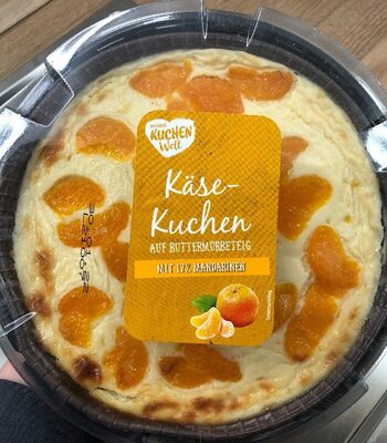 Käsekuchen mit Mandarinen