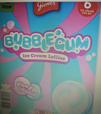 Bubblegum Ice cream lollies