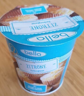 Glaçage au citron front packaging