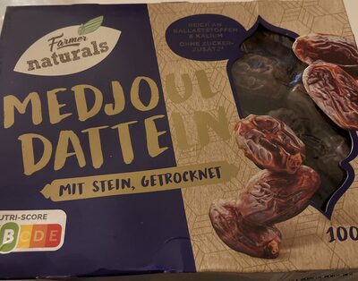 Medjoul-Datteln mit Stein, getrocknet
