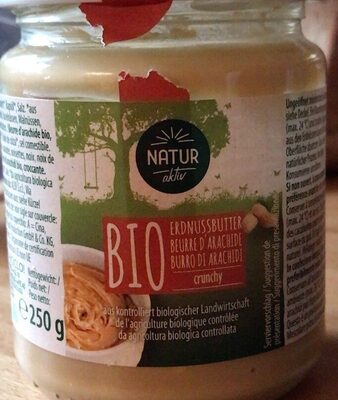 Bio Erdnussbutter Crunchy