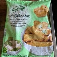 Kartoffeltaschen gefüllt