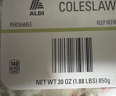 Coleslaw front packaging