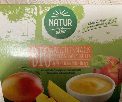 Bio fruit pomme-mangue