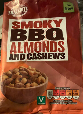 Smoky BBQ Almonds and Cashews
