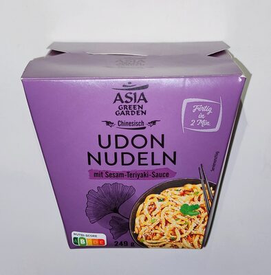 Udon-Nudeln mit Sesam-Terijaki-Sauce