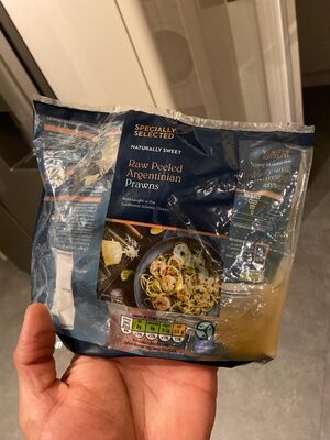 Raw Peeled Argentinian Prawns