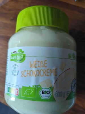 Weiße Schokocreme