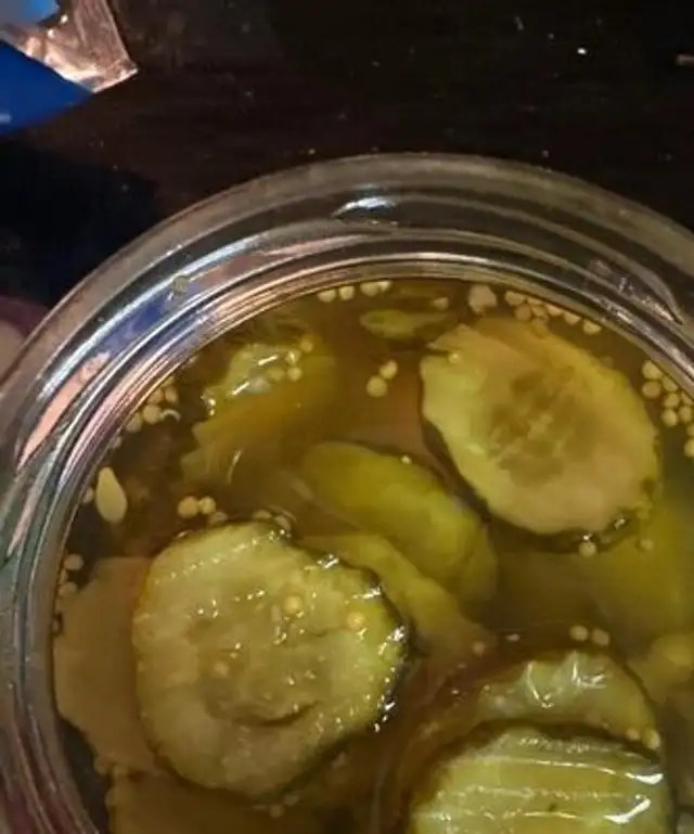 Smoky bbq pickles front packaging