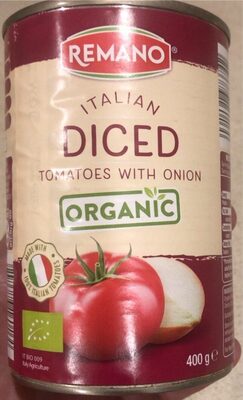 Diced tomatoes with onion