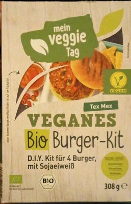 Veganes Bio Burger-Kit