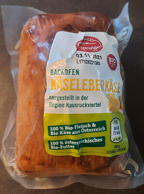 Backofen Käseleberkäse