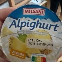 Alpighurt Ananas front packaging