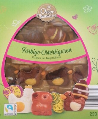 Farbige Osterfiguren