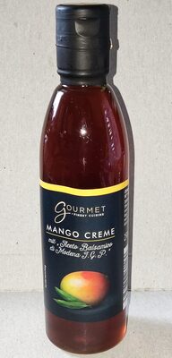 Mango-Creme mit Aceto Balsamico di Modena IGP