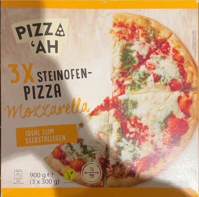Steinofen-Pizza - Mozzarella 3x