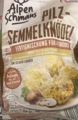 Pilz-Semmelknödel front packaging